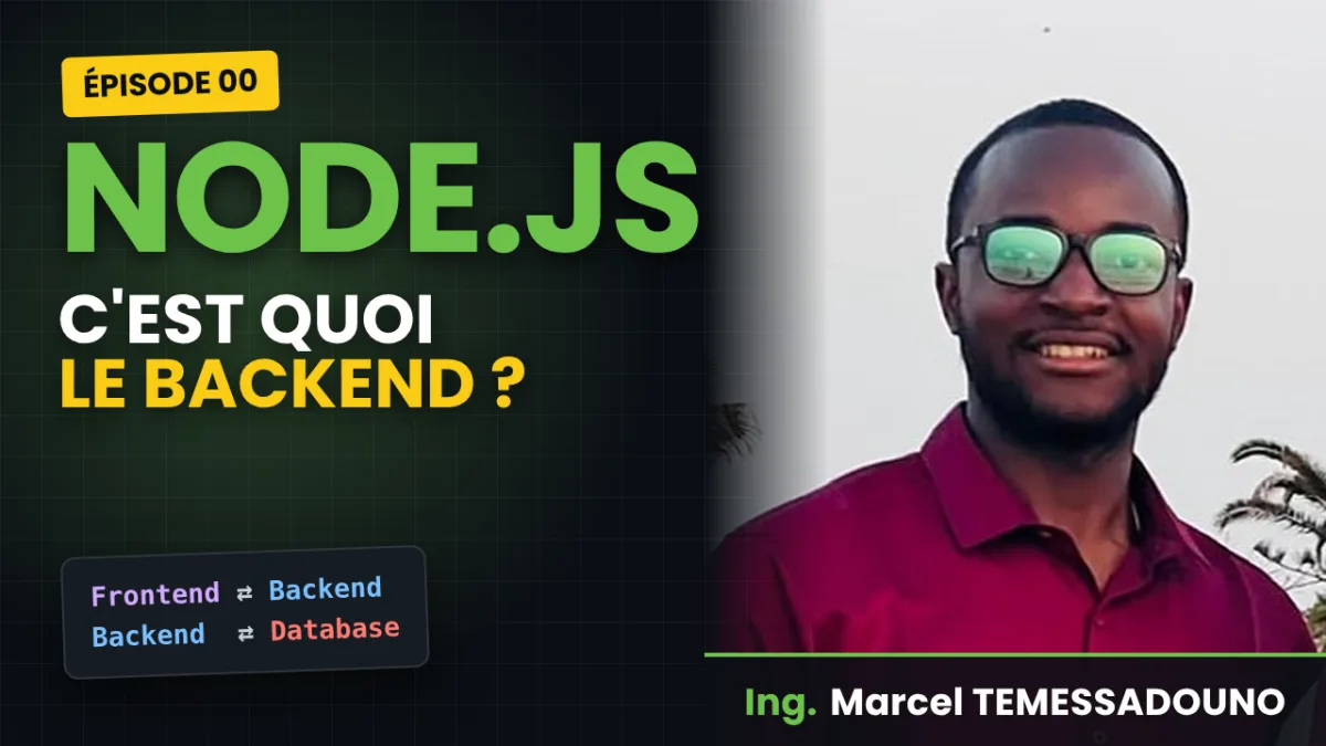 Affiche de la formation Developpement Backend avec Node JS